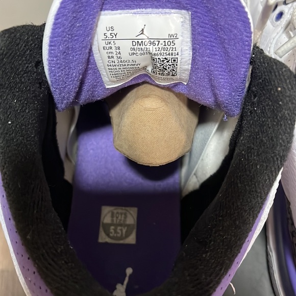 Jordan 3 Retro dark iris - Picture 4 of 5